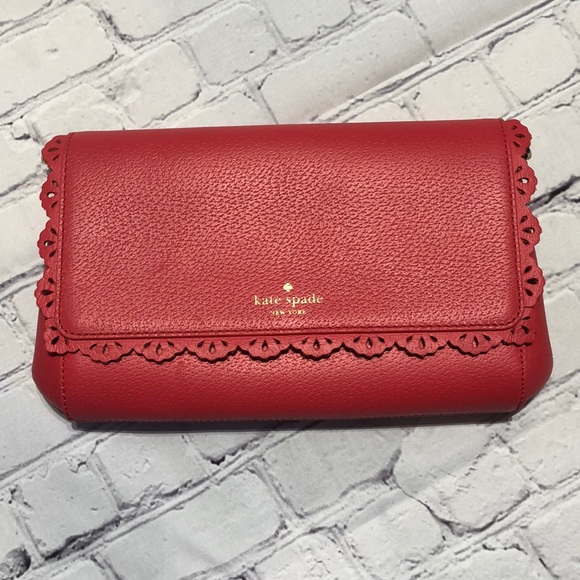 NWOT Kate Spade Crossbody Salmon-Pink Purse - Picture 10 of 13